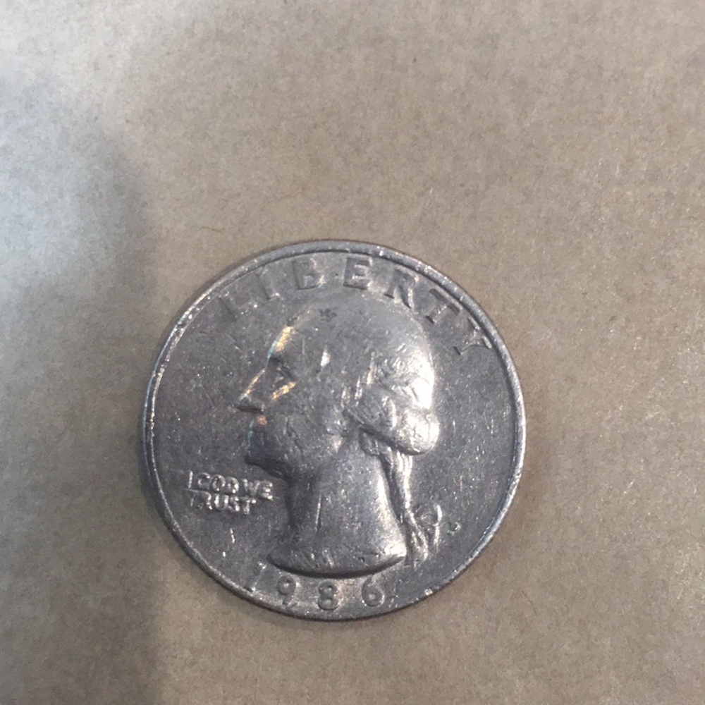 Rare 1986 Quarter Dollar